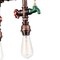 Cwi Lighting Manor 3 Light Down Chandelier With Speckled copper Finish 9718P22-3-210-A - alternate 5